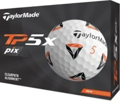 TaylorMade TP5x Pix Golf Ball White