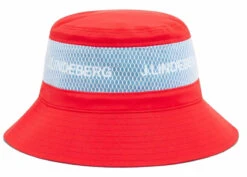 J.Lindeberg Denver Bucket Hat Fiery Red