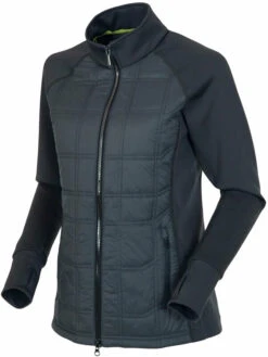 Sunice Womens Ella Hybrid Lightweight Thermal Stretch Jacket Charcoal L
