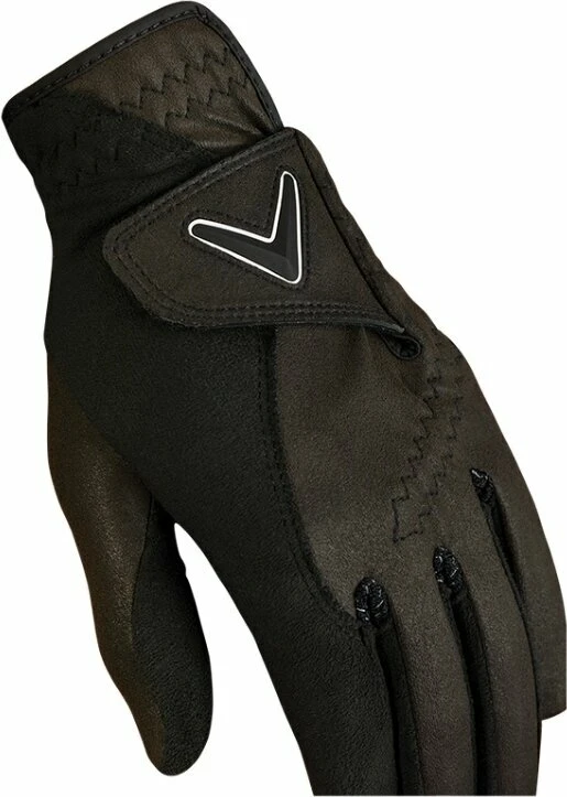 Callaway Opti Grip Mens Golf Glove Pair Black S 3 Callaway Opti Grip Mens Golf Glove Pair Black S - Image 3