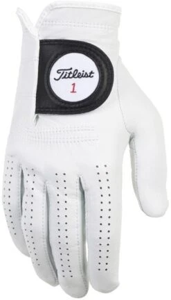 Titleist Players Mens Golf Glove 2020 Right Hand For Left Handed Golfers White L