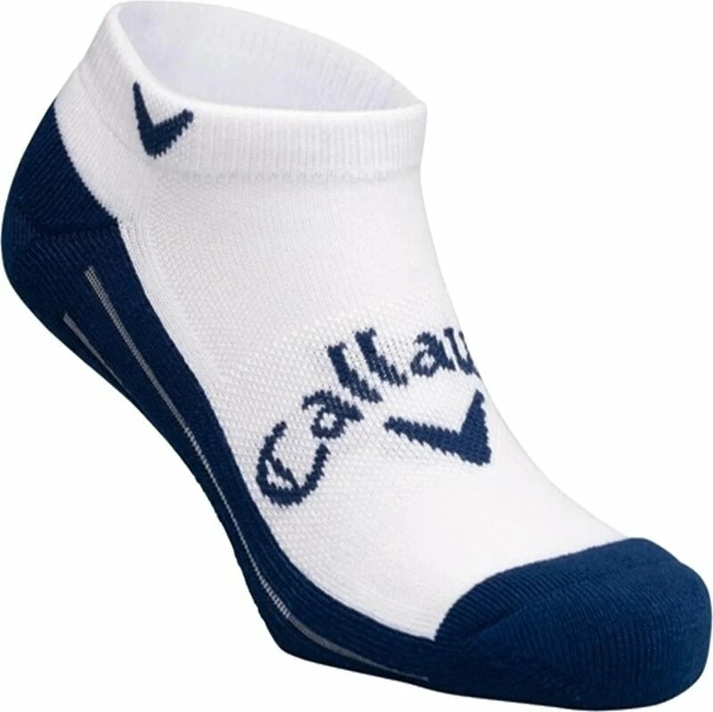 Callaway Opti-Dri Low Socks White/Navy L/XL 1 Callaway Opti-Dri Low Socks White/Navy L/XL