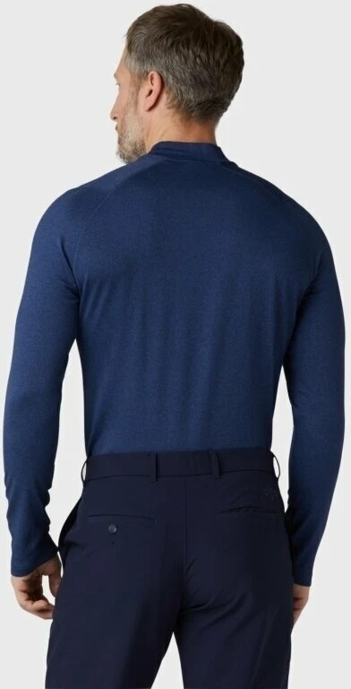 Callaway Crew Neck Mens Base Layer True Navy Heather S 5 Callaway Crew Neck Mens Base Layer True Navy Heather S - Image 5