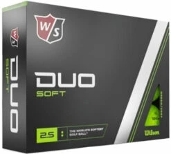 Wilson Staff Duo Soft Golf Balls Green