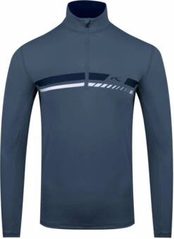 Kjus Mens K Midlayer Half-Zip Steel Blue 56
