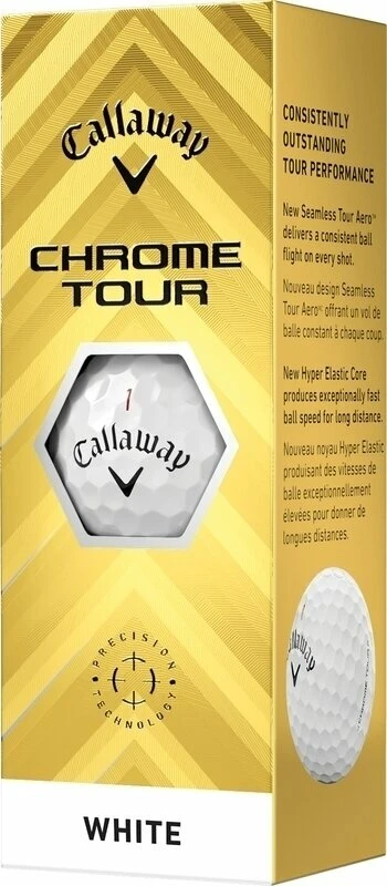 Callaway Chrome Tour White Golf Balls Basic 4 Callaway Chrome Tour White Golf Balls Basic - Image 4