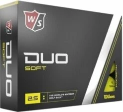 Wilson Staff Duo Soft Golf Balls Yellow