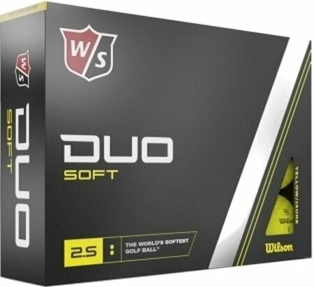 Wilson Staff Duo Soft Golf Balls Yellow 1 Wilson Staff Duo Soft Golf Balls Yellow