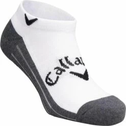 Callaway Opti-Dri Low Socks White/Charcoal S/M
