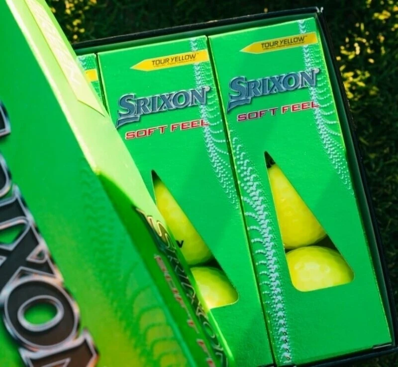 Srixon Soft Feel 13 Golf Balls Tour Yellow 6 Srixon Soft Feel 13 Golf Balls Tour Yellow - Image 6