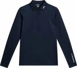 J.Lindeberg Tour Tech Long Sleeve Womens Polo JL Navy XL