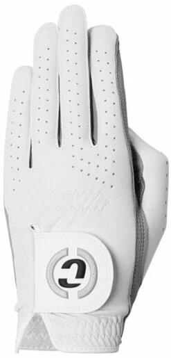 Duca Del Cosma Hybrid Pro Womans Golf Glove Left Hand White/Grey L