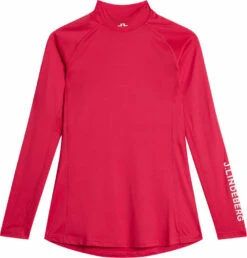 J.Lindeberg Asa Soft Compression Womens Top Rose Red M