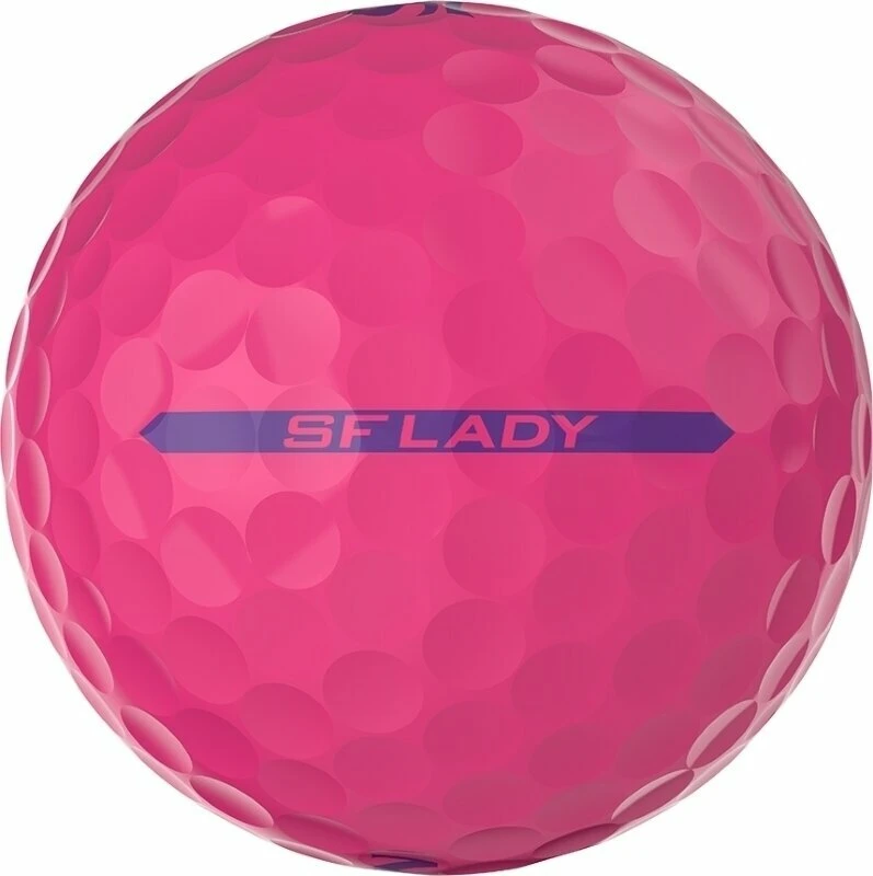 Srixon Soft Feel Lady 8 Golf Balls Passion Pink 4 Srixon Soft Feel Lady 8 Golf Balls Passion Pink - Image 4
