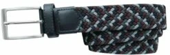 Alberto Gürtel Braided Belt Multicolor 100