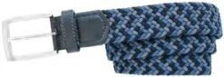 Alberto Belt Multicolor Mens Navy 100
