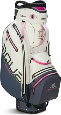Big Max Aqua Sport 4 Off White/Steel Blue/Fuchsia Golf Bag -Callaway Sales main 76bbb7fa