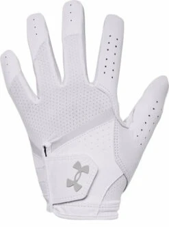Under Armour Iso-Chill Womens Left Hand Glove White/Halo Gray/Halo Gray L