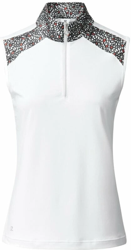 Daily Sports Imola Sleeveless Half Neck Polo Shirt White L 1 Daily Sports Imola Sleeveless Half Neck Polo Shirt White L