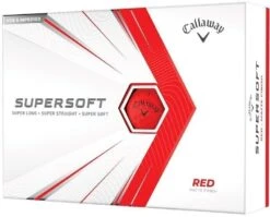 Callaway Supersoft Matte 21 Red Golf Balls