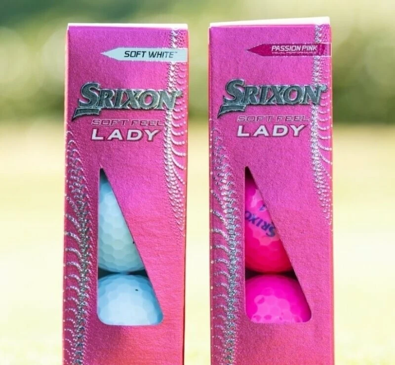 Srixon Soft Feel Lady 8 Golf Balls Passion Pink 7 Srixon Soft Feel Lady 8 Golf Balls Passion Pink - Image 7