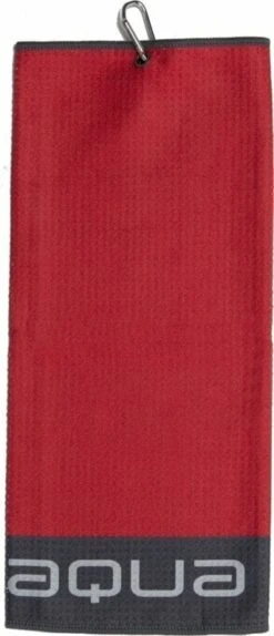 Big Max Aqua Tour Trifold Towel Red/Charcoal