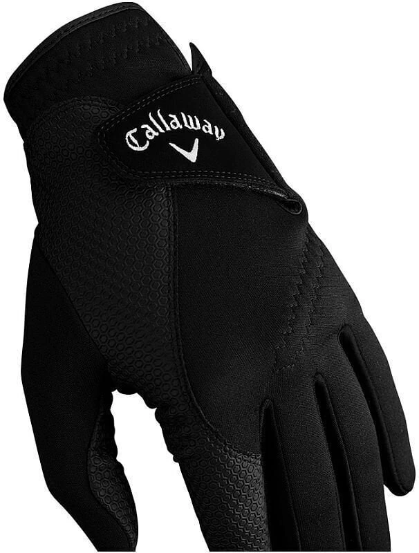 Callaway Thermal Grip Womens Golf Gloves Black L 3 Callaway Thermal Grip Womens Golf Gloves Black L - Image 3