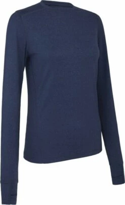 Callaway Womens Crew Base Layer Top True Navy Heather M