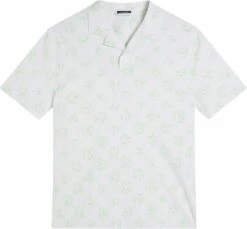 J.Lindeberg Resort Regular Fit Shirt Print White Sphere Dot L