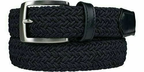 Alberto Belt Basic Braided Mens Navy 90 1 Alberto Belt Basic Braided Mens Navy 90