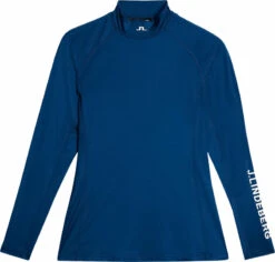 J.Lindeberg Asa Soft Compression Womens Top Estate Blue M