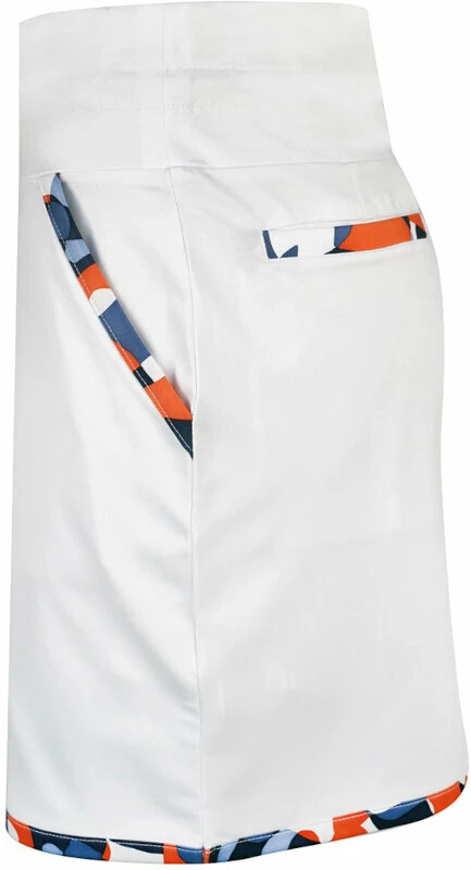 Callaway 17" Abstract Floral Blocked Drawstring Skort Brilliant White XL 8 Callaway 17" Abstract Floral Blocked Drawstring Skort Brilliant White XL - Image 8