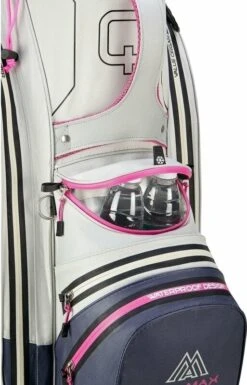 Big Max Aqua Sport 4 Off White/Steel Blue/Fuchsia Golf Bag -Callaway Sales main fb63600f